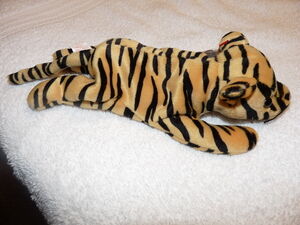 TY Beanie "Stripes" with PVC pellets